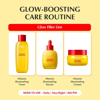 EQQUALBERRY Vitamin Illuminating Cream 50mL