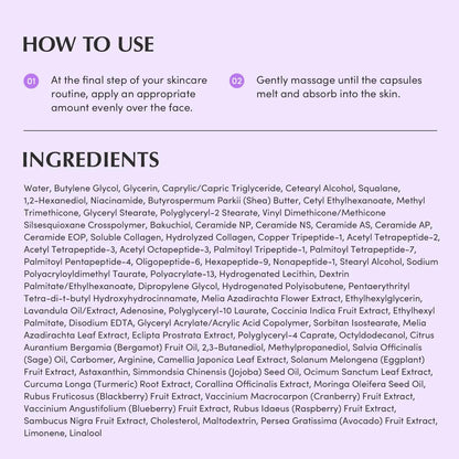 EQQUALBERRY Cera Deep Bakuchiol Plumping Capsule Cream 50mL