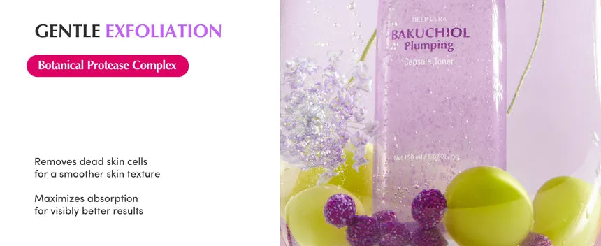 EQQUALBERRY - Bakuchiol Plumping Capsule Toner 150mL
